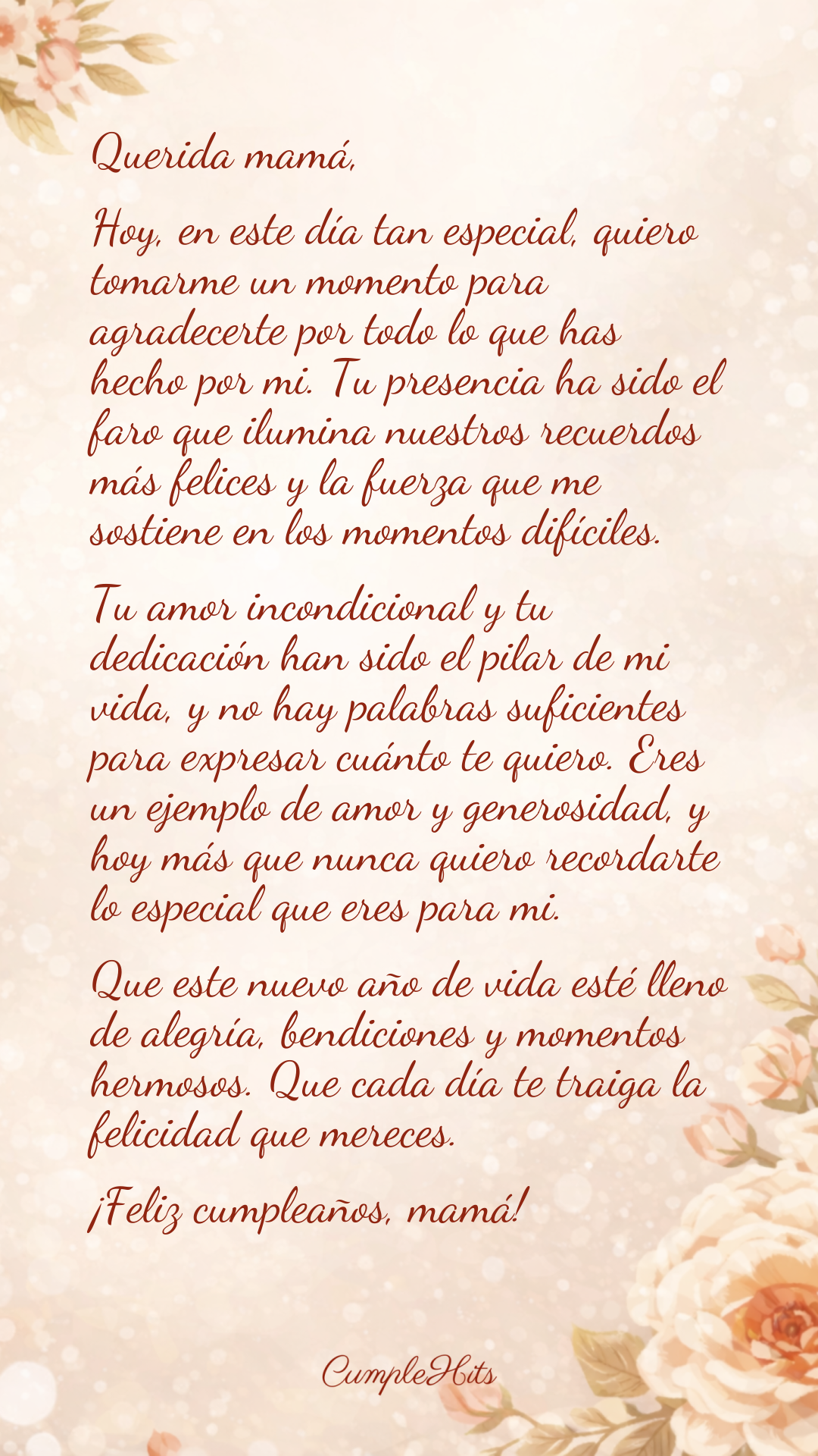 Vista previa de la tarjeta de cumpleaños