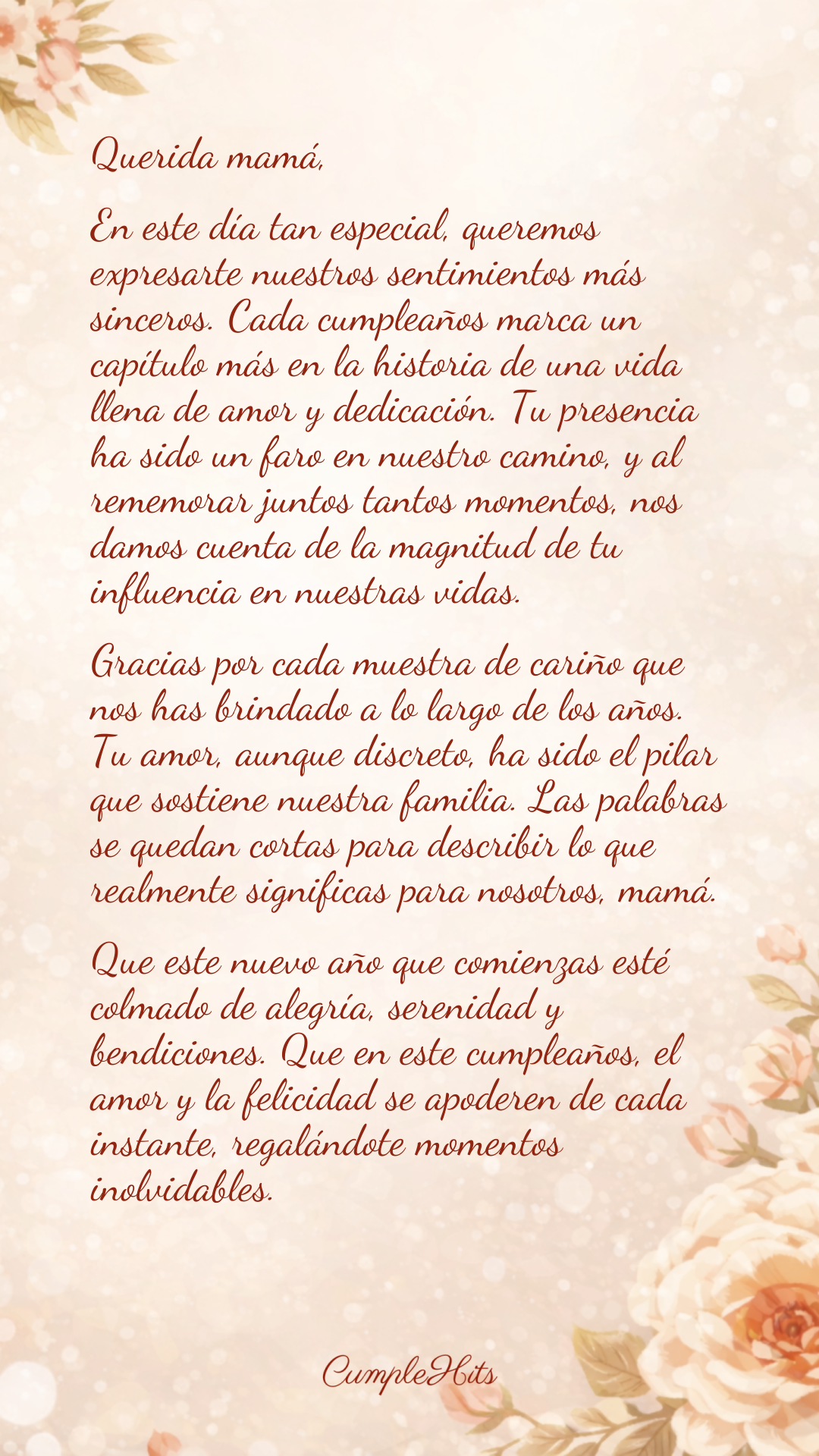 Vista previa de la tarjeta de cumpleaños
