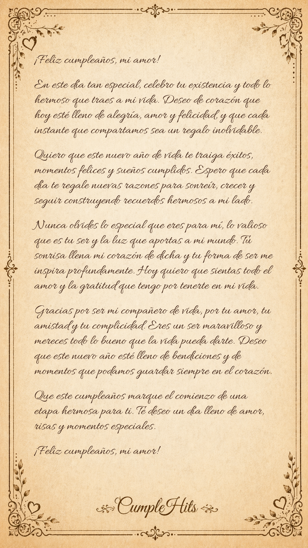 Vista previa de la tarjeta de cumpleaños