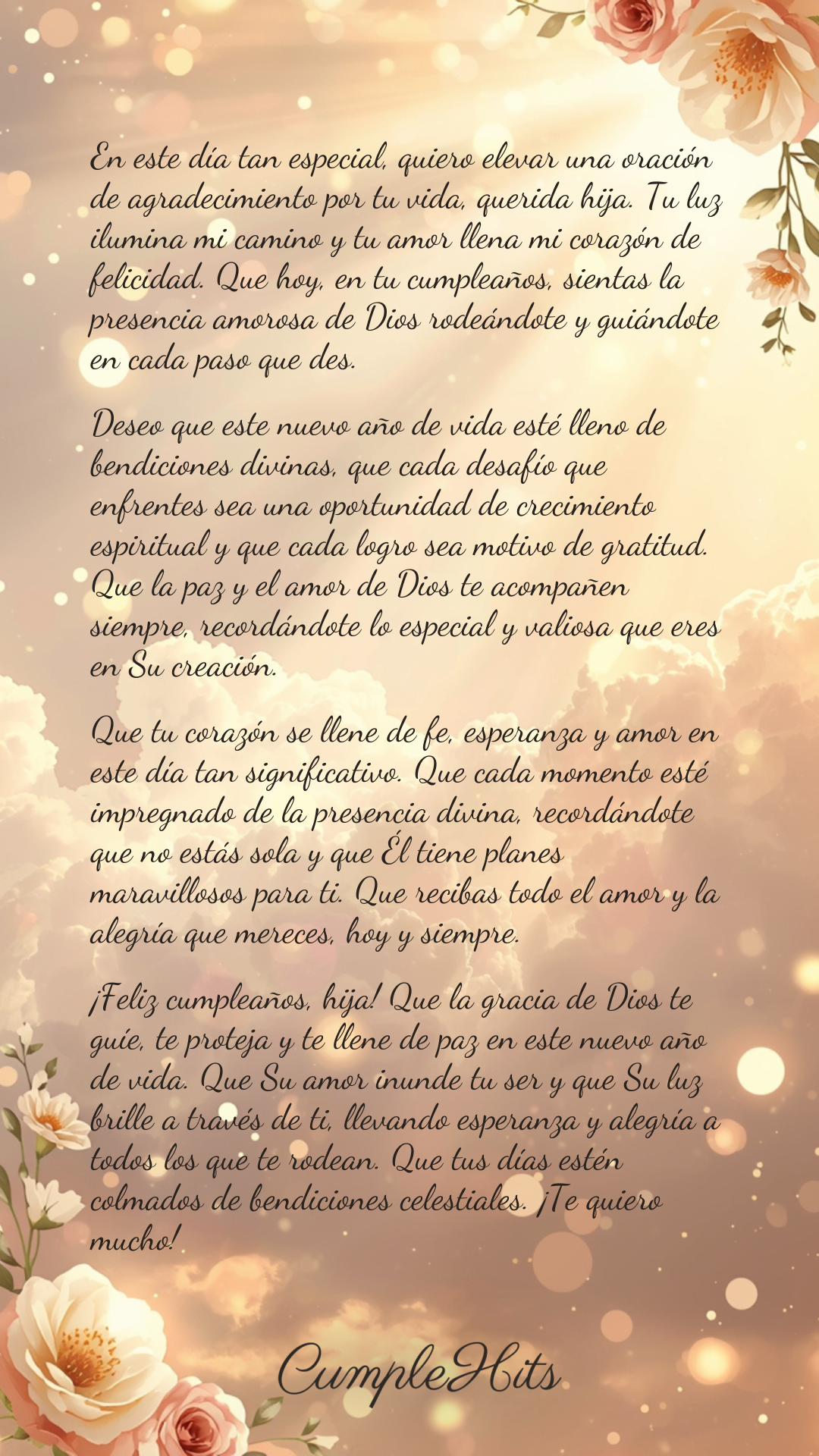 Vista previa de la tarjeta de cumpleaños