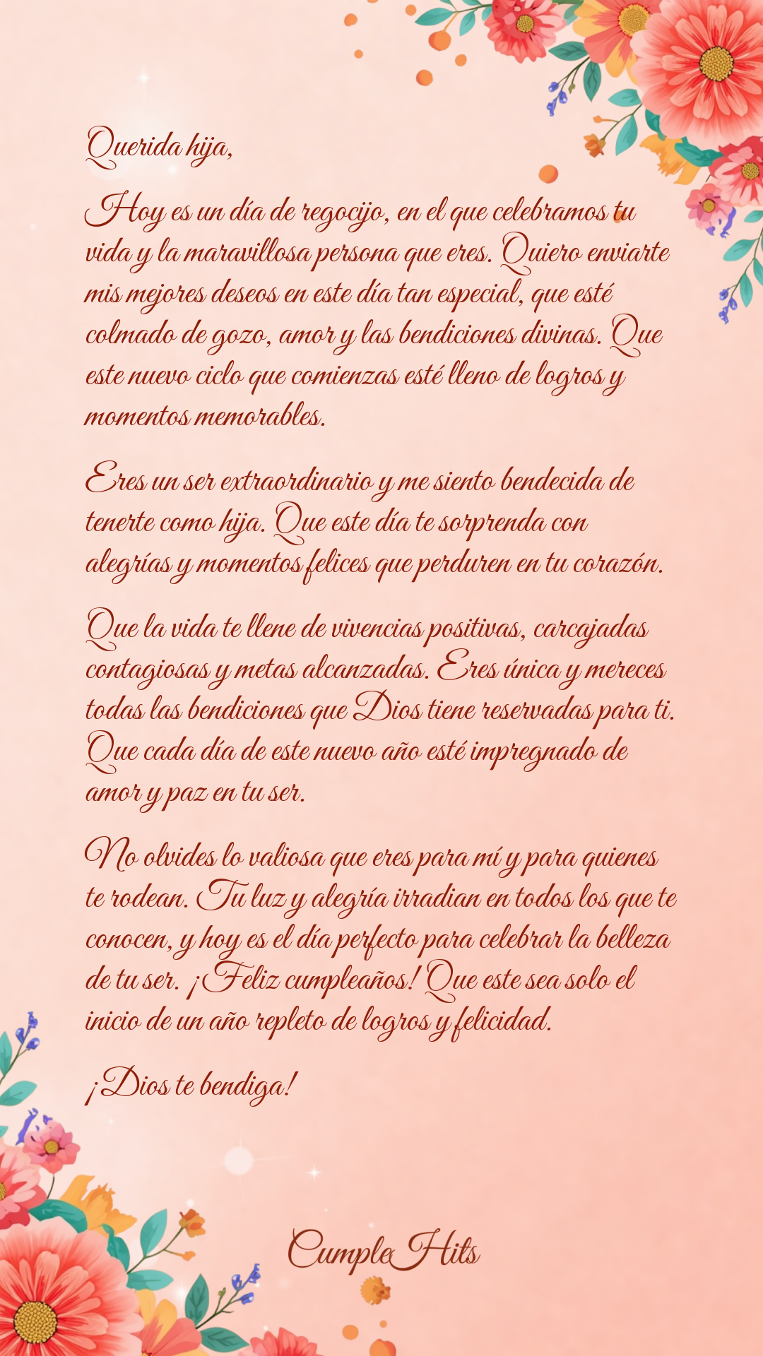 Vista previa de la tarjeta de cumpleaños