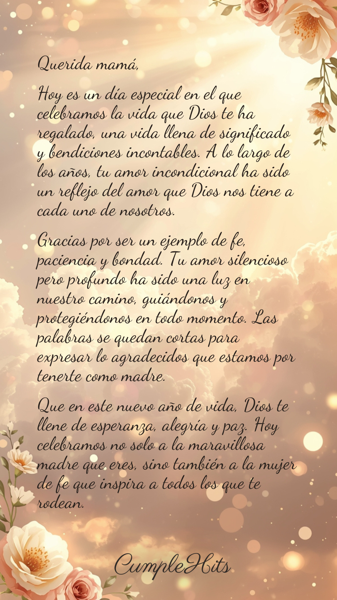 Vista previa de la tarjeta de cumpleaños