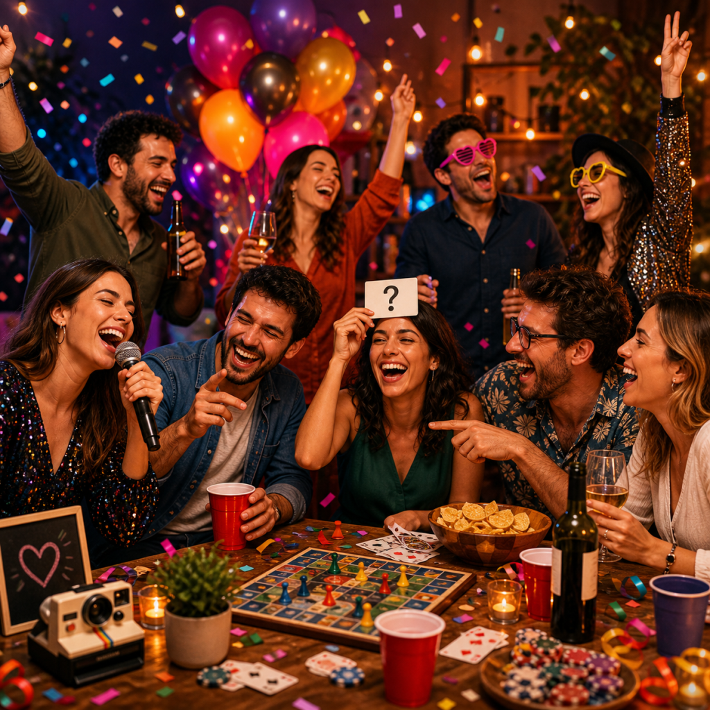 ¿Qué actividades se pueden hacer en un cumpleaños de adultos?